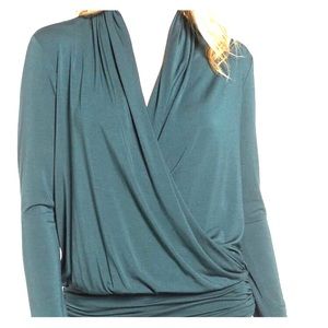 Amour Vert wrap long sleeve top XS